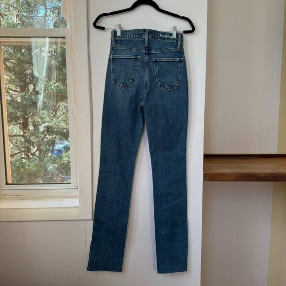 New Favorite Daughter The Valentina Tower Super High Rise Jeans in Medium Indigo - Picture 7 of 13